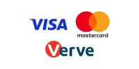 Visa, Mastercard, Verve (KES)